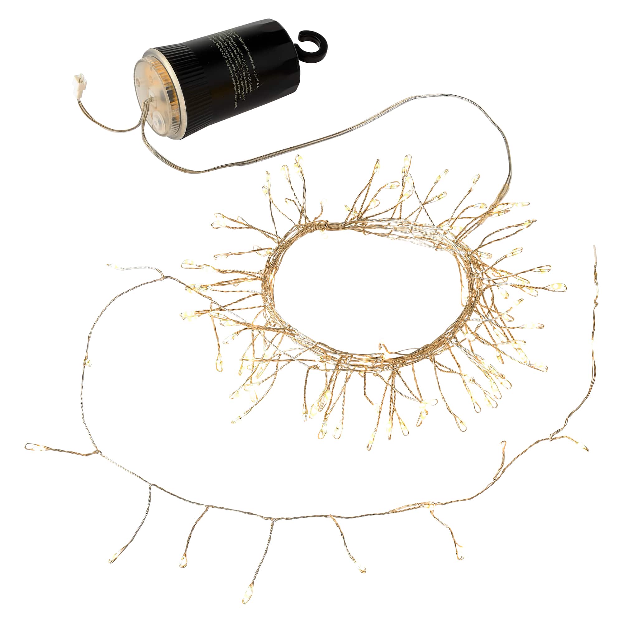120ct. Warm White LED String Lights Garland by Ashland®